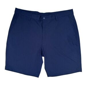 FJ FootJoy Men’s 40 Waist Navy Blue Performance Chino Golf Short
